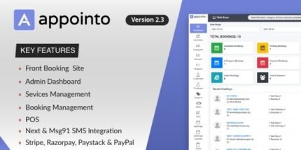 Appointo v2.3.8 Booking Management System