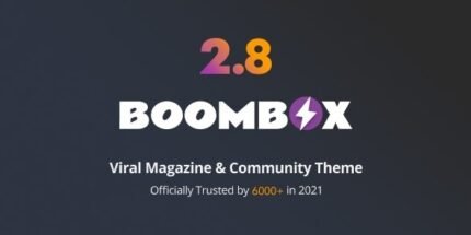 BoomBox (v2.8.9) Viral Magazine WordPress Theme