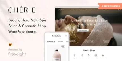 Chérie v4.6 Beauty Salon WordPress Theme