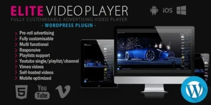 Elite Video Player v6.9.1 WordPress plugin