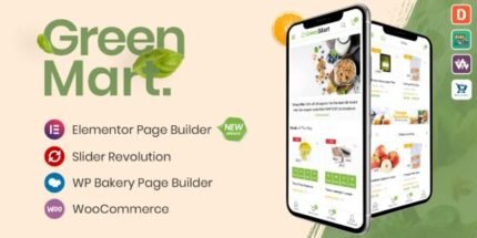 GreenMart (v4.1.11) Organic Food Woocommerce WordPress Theme