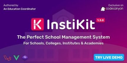 InstiKit School (v3.0.0) School Management System & School ERP