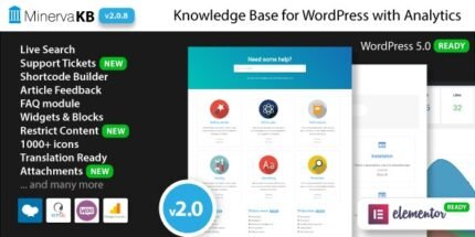 MinervaKB v2.0.9 Knowledge Base for WordPress with Analytics