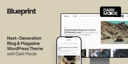 N Blueprint (v1.1.0) Next-Generation Blog & Magazine Theme