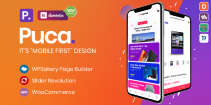 Puca (v2.6.18) Optimized Mobile WooCommerce Theme