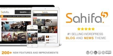 Sahifa v5.8.2 Responsive WordPress News Magazine Blog Theme