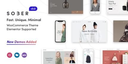 Sober v3.4.19 WooCommerce WordPress Theme