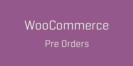 WooCommerce Pre-Orders v2.1.0