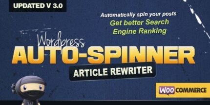 WordPress Auto Spinner v3.20.0 Articles Rewriter