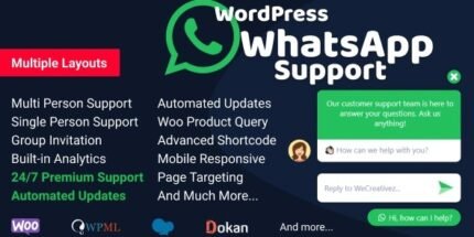 WordPress WhatsApp Support (v2.5.0)