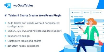 WP DataTables v5.8.2 Tables and Charts Manager for WordPress