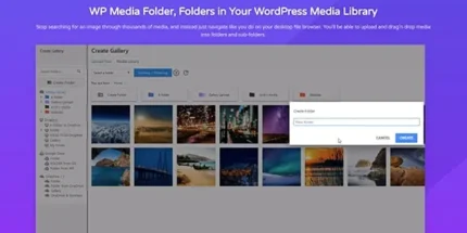 WP Media Folder (v5.8.4) + Cloud addon v3.7.10 + Gallery addon v2.6.0