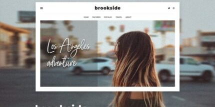 Brookside v1.4 Personal WordPress Blog Theme