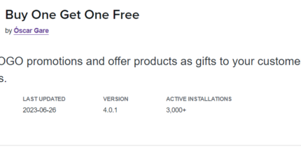 Buy One Get One Free WooCommerce (v5.1.5)