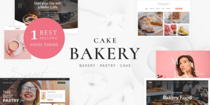 Cake Bakery v6.5 Pastry WP