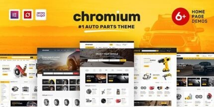 Chromium (v1.3.28) Auto Parts Shop WordPress Woo Theme