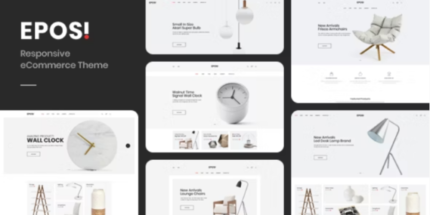 Eposi v1.0.6 Minimal Theme for WooCommerce WordPress