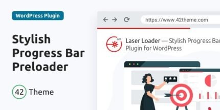 Laser Loader (v2.0.1) Stylish Progress Bar Preloader