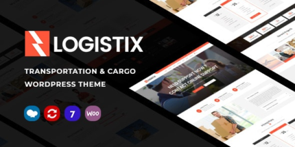 Logistix v1.28 Premium Responsive Transportation WordPress Theme