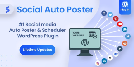 Social Auto Poster (v5.3.9) WordPress Plugin