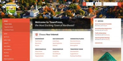 TownPress (v3.8.6) Municipality WordPress Theme