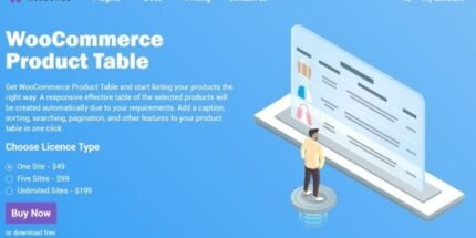 Woo Product Table PRO v2.0.0 [WooBeWoo]