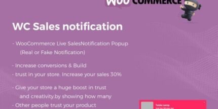 WooCommerce Live Sales Notification Pro v1.0.2