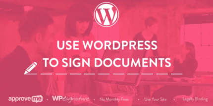 WP -Signature v1.8.8 + Business Addon v1.8.7 + Addons