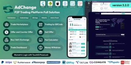 adChange v3.2.0 P2P Trading Platform Full Solution